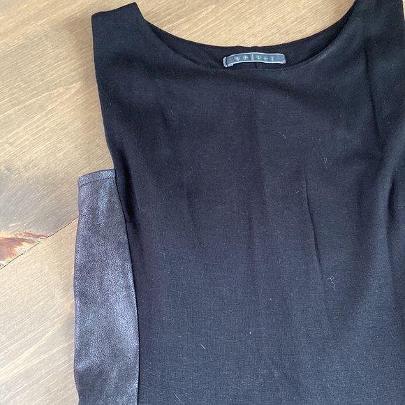 Velvet black bodycon dress. Size M - Picture 5 of 5